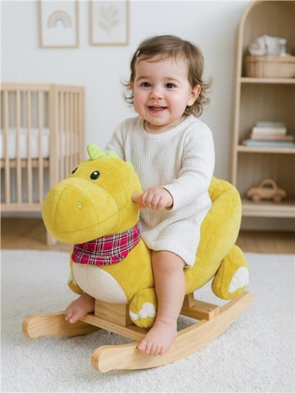 Hojdacia hračka s melódiou Baby Mix Dinosaurus