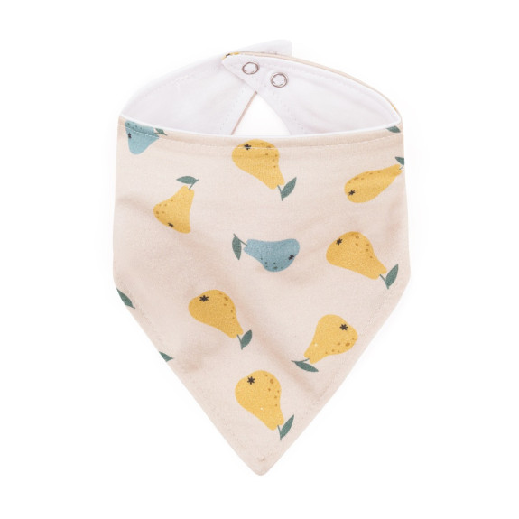 Podbradník bandana Luke 2 ks 3 m+ Beige Petite & Mars