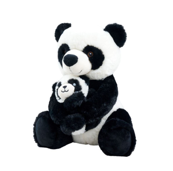 Divoké zvieratko s mláďaťom 28 cm