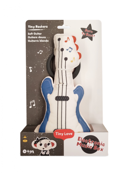 Hudobná gitara textilné Tiny Rockers Tiny Love