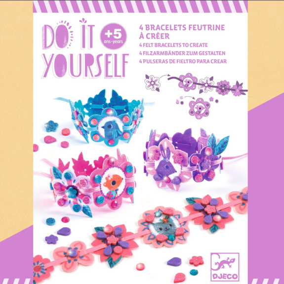 DIY Výroba náramkov priateľstva Djeco