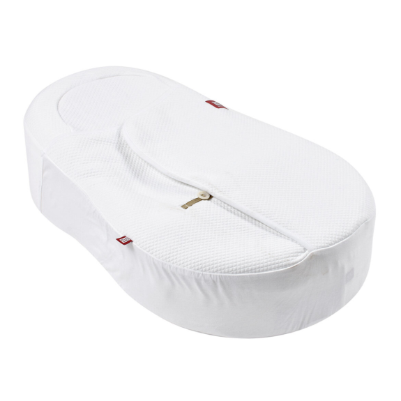 Prikrývka na Cocoonababy Lightweight White Red Castle