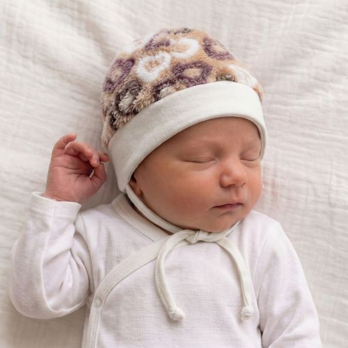 Zimná čiapočka wellsoft Srdiečka Baby Service