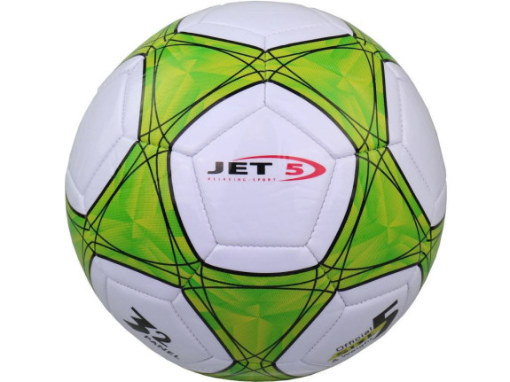 Lopta futbalová svetlo zelená