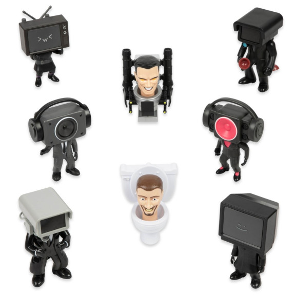 Skibidi Toilet minifigúrky Mystery