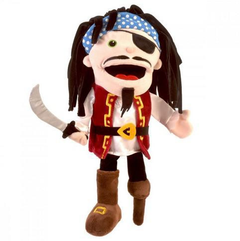 Veľký maňuška s otváracou pusou - Pirát Fiesta Crafts