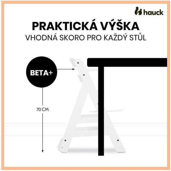 Drevená stolička Beta+ B Hauck