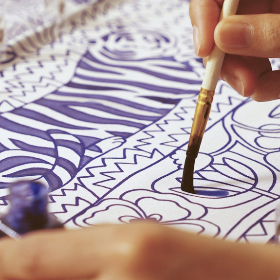 Maľovanie na hodváb Atelier 10 Djeco