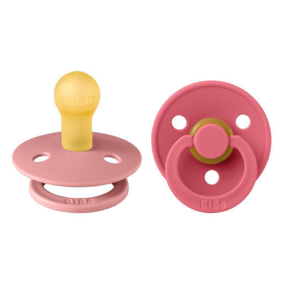 Cumlíky kaučuk 2 ks 0-6 mesiacov Colour Bibs