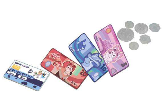 Pokladňa s efektmi 18 cm Bluey