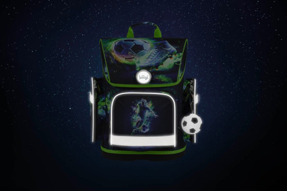 Set 3 Ergo Futbal Hráč: aktovka, peračník, sáčok Baagl