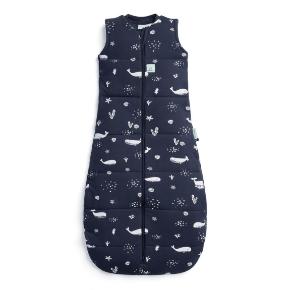 Vak na spanie organická bavlna Jersey Whale 2,5 tog ErgoPouch
