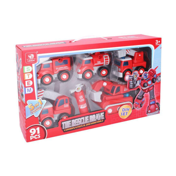 Autorobot skrutkovacie s efektmi The Rescue Brave 32 cm
