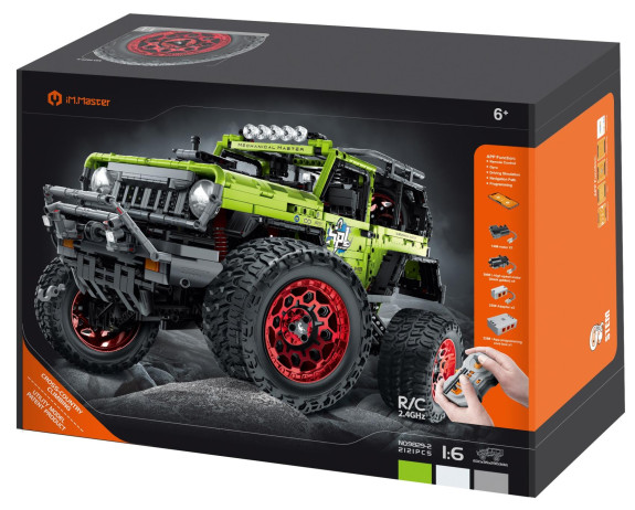 Stavebnica terénne auto RC skladacia 2,4 GHz 2 121 dielikov čias. pack+bat iM.Master