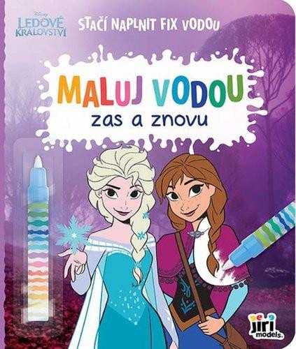 Maľuj vodou zas a znovu Ľadové kráľovstvo