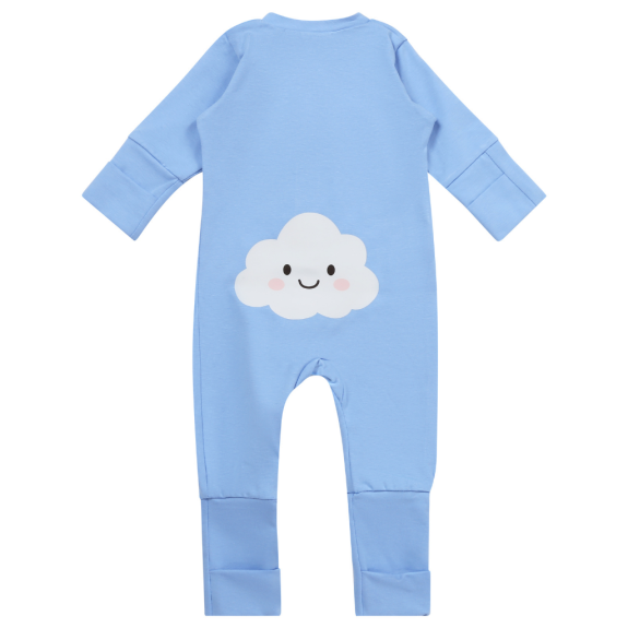 Detský rastúci overal Mráčik Sky blue Moniel