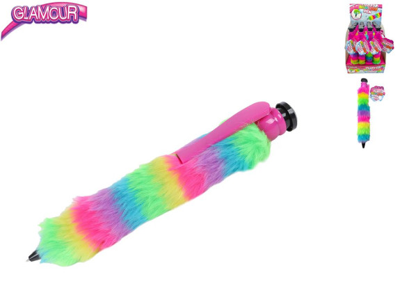 Propiska jumbo 28 cm chlpatá Glamour