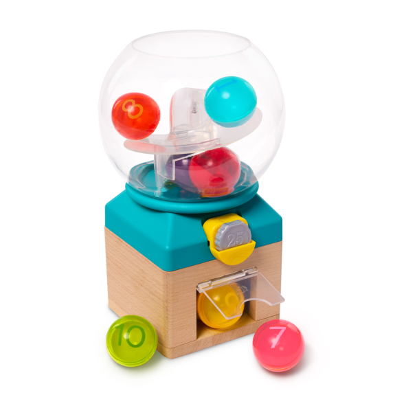Automat s loptičkami Rainbow Gumballs B-Toys