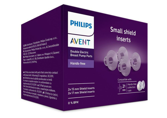 Hands-Free nástavce na bradavku S Philips Avent