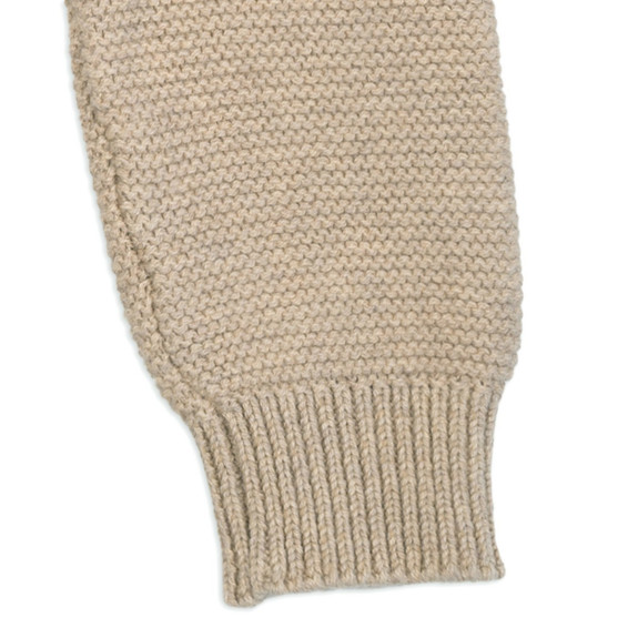 Pletené tepláčky Merino Beige Lodger