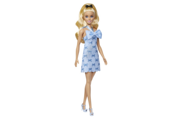 Barbie Modelka - Modrá mašľa