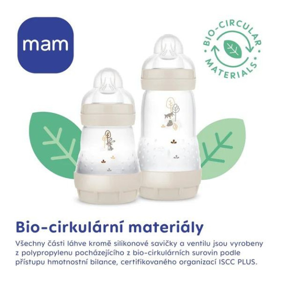 Detská antikoliková fľaša 160 ml Perfect Start 160 ml 0 m+ MAM