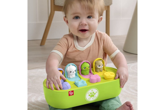 Vyskakovacia hračka pre jemnú motoriku Fisher Price