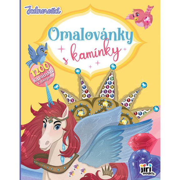 Omaľovánky s kamienkami Jednorožce