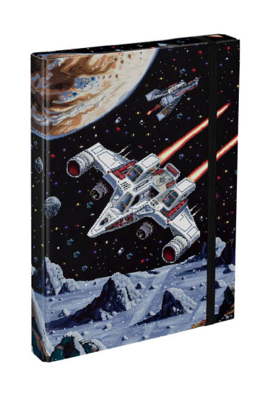 Dosky na školské zošity A4 Pixel Space Baagl