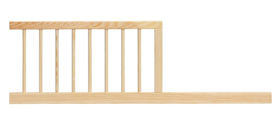 Válendová bočnica k postieľke 120 cm- ECO - prírodná