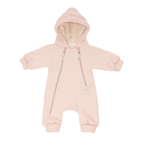 Overal pre bábätko rastúci svetrový Powder pink Esito