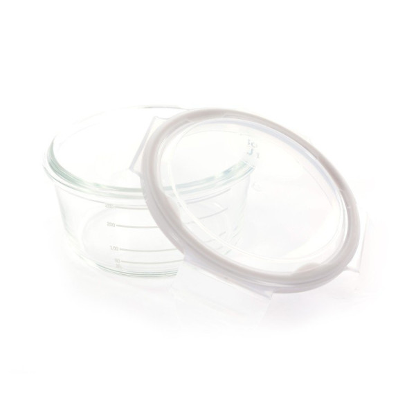 Sklenené misky s viečkami B-Glass Bowls 280 ml Bo Jungle
