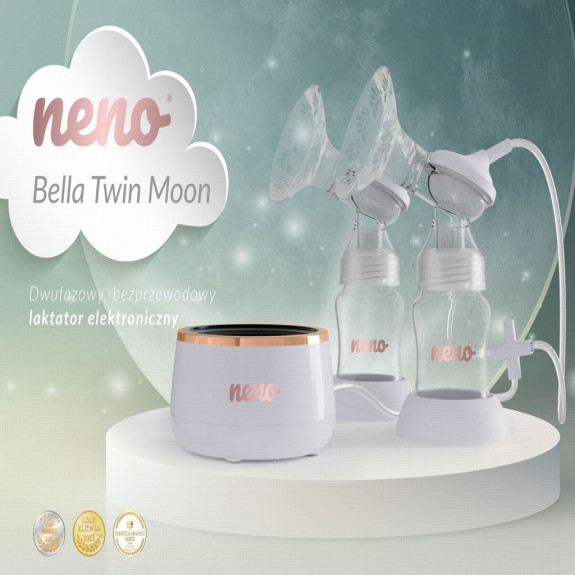 Odsávačka materského mlieka duo elektrická Bella Twin Moon Neno