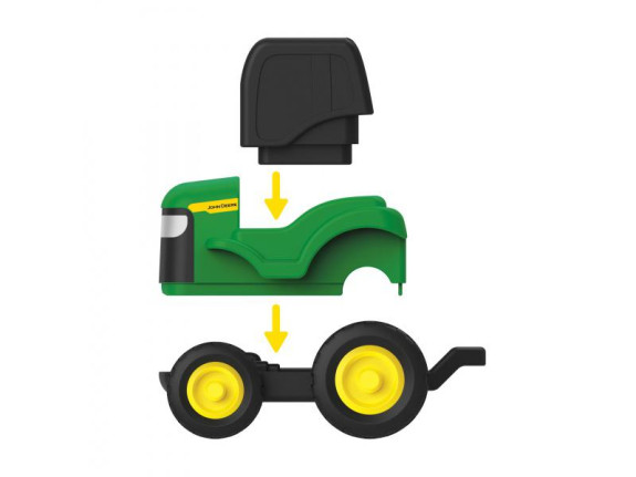 Postav si kamaráta - set s koníkmi John Deere Kids