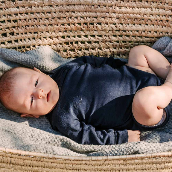 Merino zavinovacie body granátové Eevi