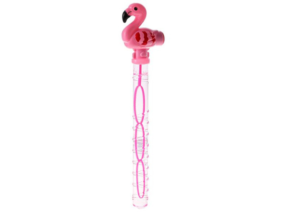 Bublifuk plameniak 36 cm s píšťalkou
