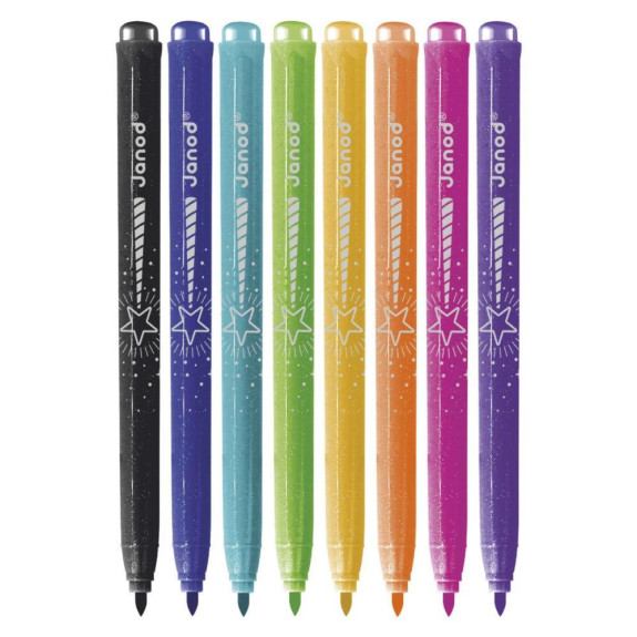 Colorino Magické fixy prepisovacie 10 farieb Janod