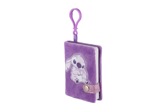 Zápisník mini plyšový prívesok Lilo & Stitch 2 farby