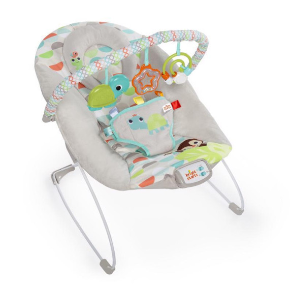 Lehátko vibrujúce s melódiou Happy Safari 0 m+, do 9 kg, 2019 Bright Starts