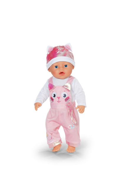 Baby born Overal s čiapočkou 43 cm