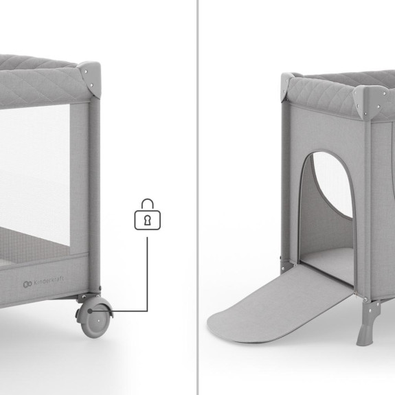 Postieľka cestovná Leody Up Kinderkraft