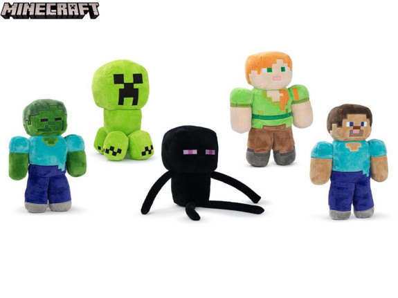 Minecraft plyšový 30 cm 5 druhov
