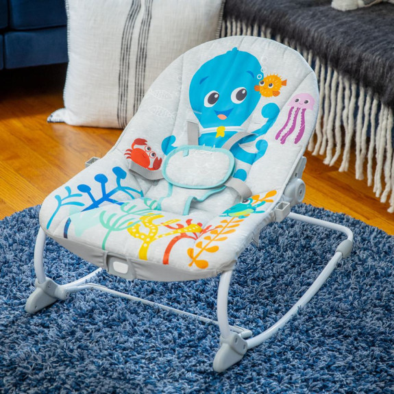 Lehátko hudobné vibračné Kick to It Opus do 18 kg Baby Einstein