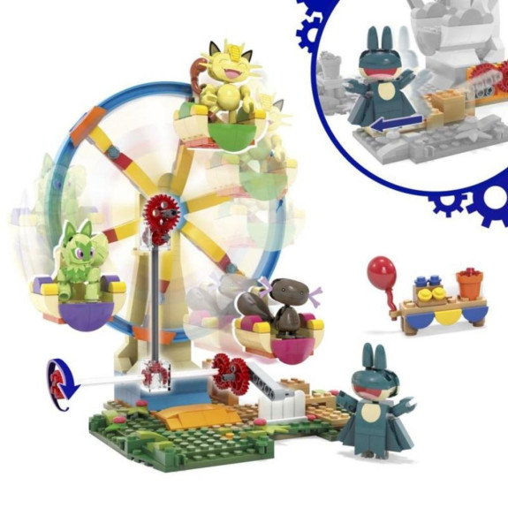 Mega Pokémon pohyblivé zábavné ruské kolo