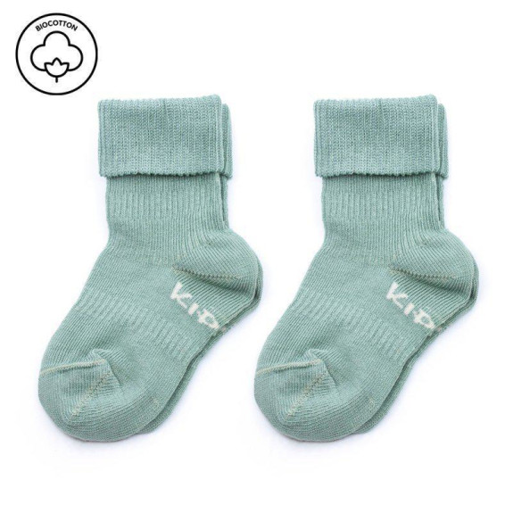 Detské ponožky Stay-on-Socks 2 páry Pale Green KipKep
