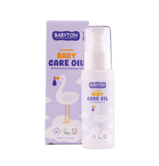Prírodný ošetrujúci olej Baby 50 ml Babyton
