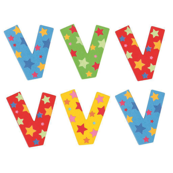 Bigjigs Toys Hviezdičkové písmenko