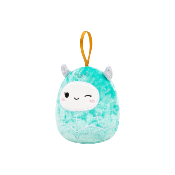 Vianočná ozdoba Yetti - Yollie 10 cm Squishmallows