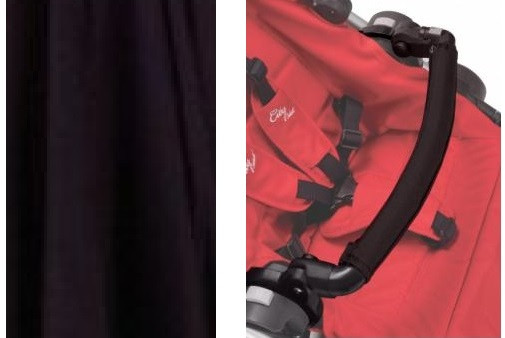 Náhradný poťah na madlo u dieťaťa alebo na rukoväť kočíka JEDNOBAREVNÝ