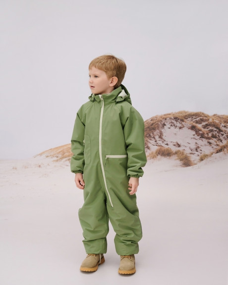 Prechodová kombinéza Ulli Green Quill Leokid